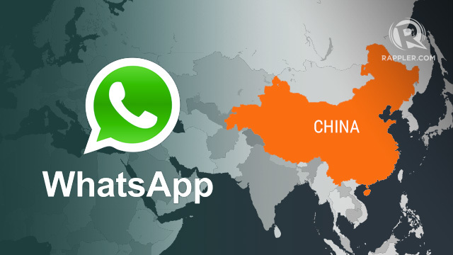 whatsapp not working today news in china