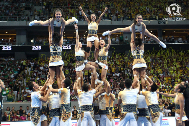 IN PHOTOS: UST Salinggawi Dance Troupe UAAP Cheerdance Routine