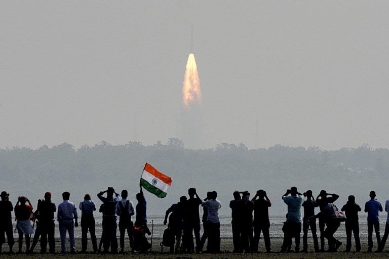 India Puts Record 104 Satellites Into Orbit