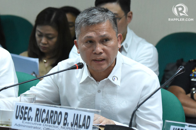 Jalad says better to make NDRRMC chief a 'Cabinet-level ...