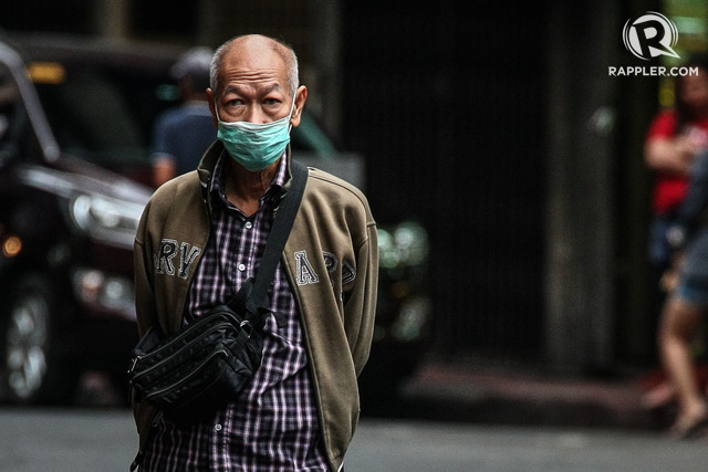 PROTECTION. Facial masks become ubiquitous due to quarantine measures imposed to combat COVID-19. Photo by Jire Carreon / Rappler 