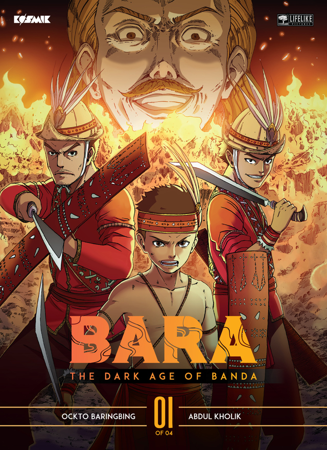 Belajar sejarah Pulau Banda dari komik 'Bara The Dark Age 