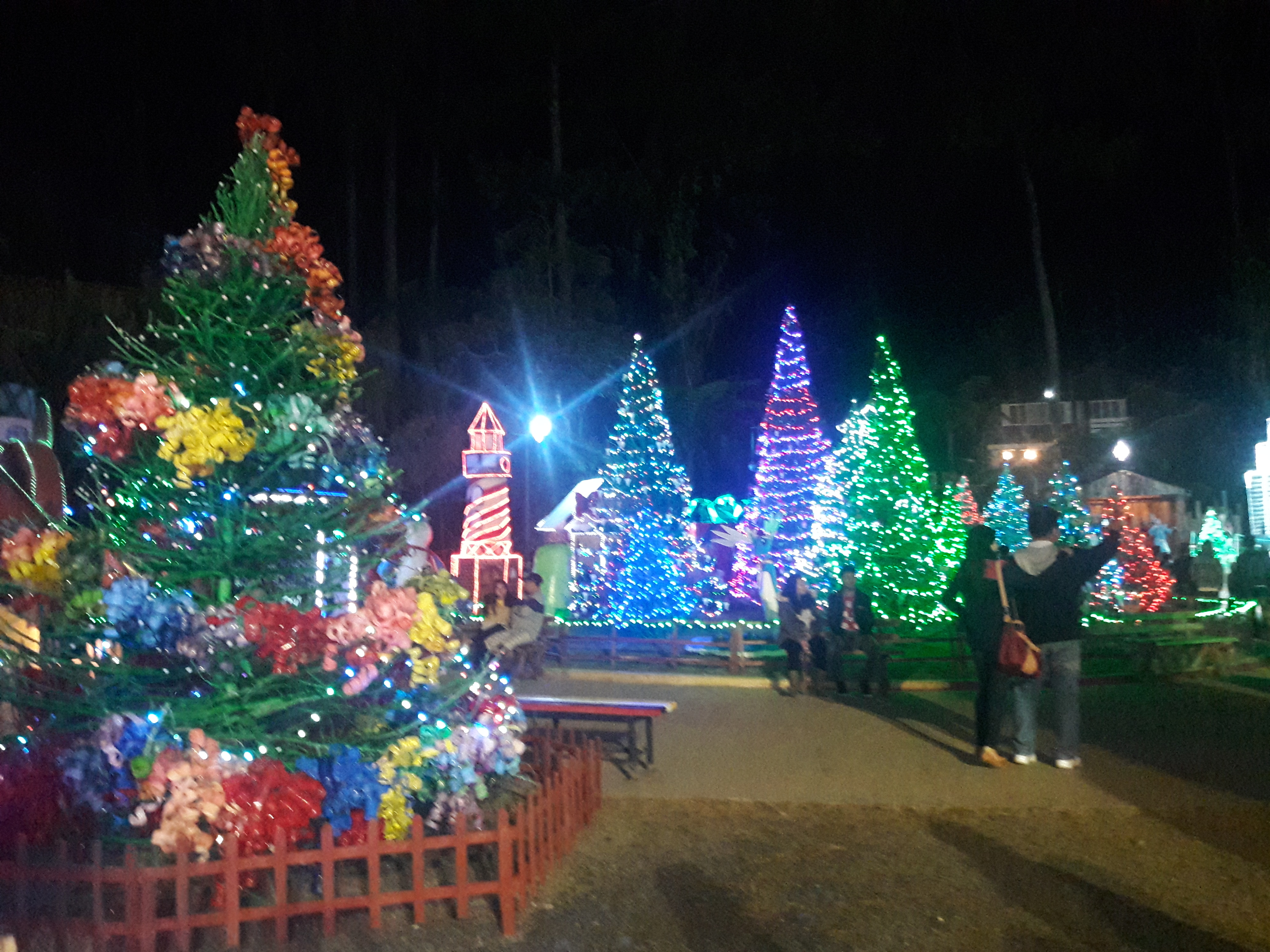 Look: Beautiful, glowing Christmas Village in Baguio City