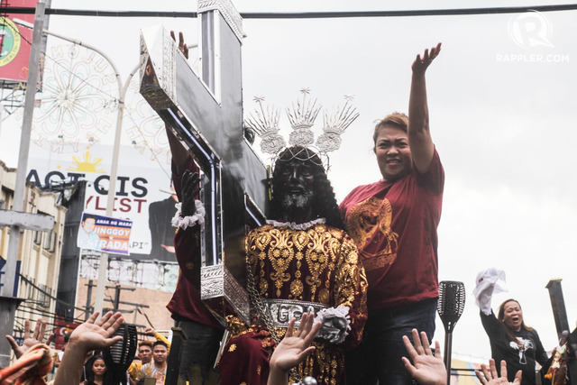 IN PHOTOS: Thousands Bless Replicas Of Black Nazarene Statue