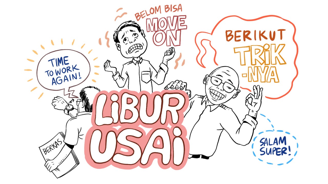 Sketsatorial Kiat Mencari Semangat Kerja Setelah Liburan Sketsatorial Kiat Mencari Semangat Kerja Setelah Liburan