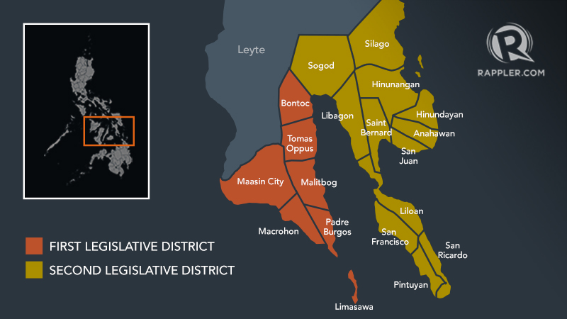 Southern Leyte Split Into 2 Congressional Districts   20190204 Southern Leyte 