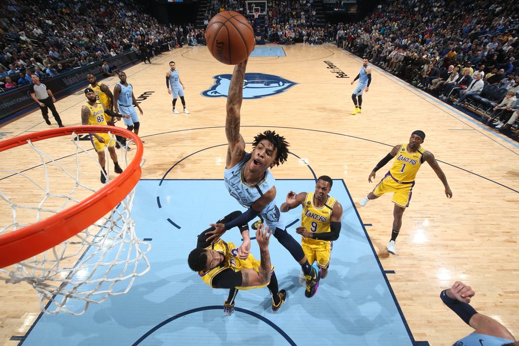 Memphis Grizzlies rookie Ja Morant's post is intended for the police w...