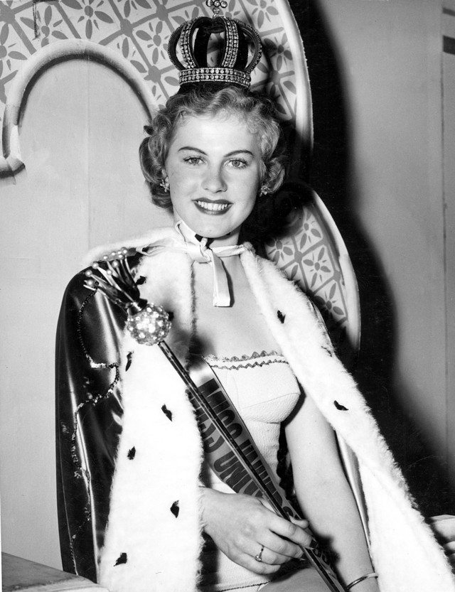 FIRST MISS UNIVERSE. Finland's Armi Kuusela was Miss Universe 1952. Photo from Miss Universe Organization 