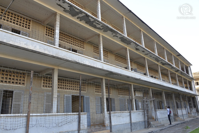 SECRET PRISON. Tuol Sleng, codenamed S-21, served as a secret prison, where at least 12,000 were killed. Photo by Jing Magsaysay/Rappler 