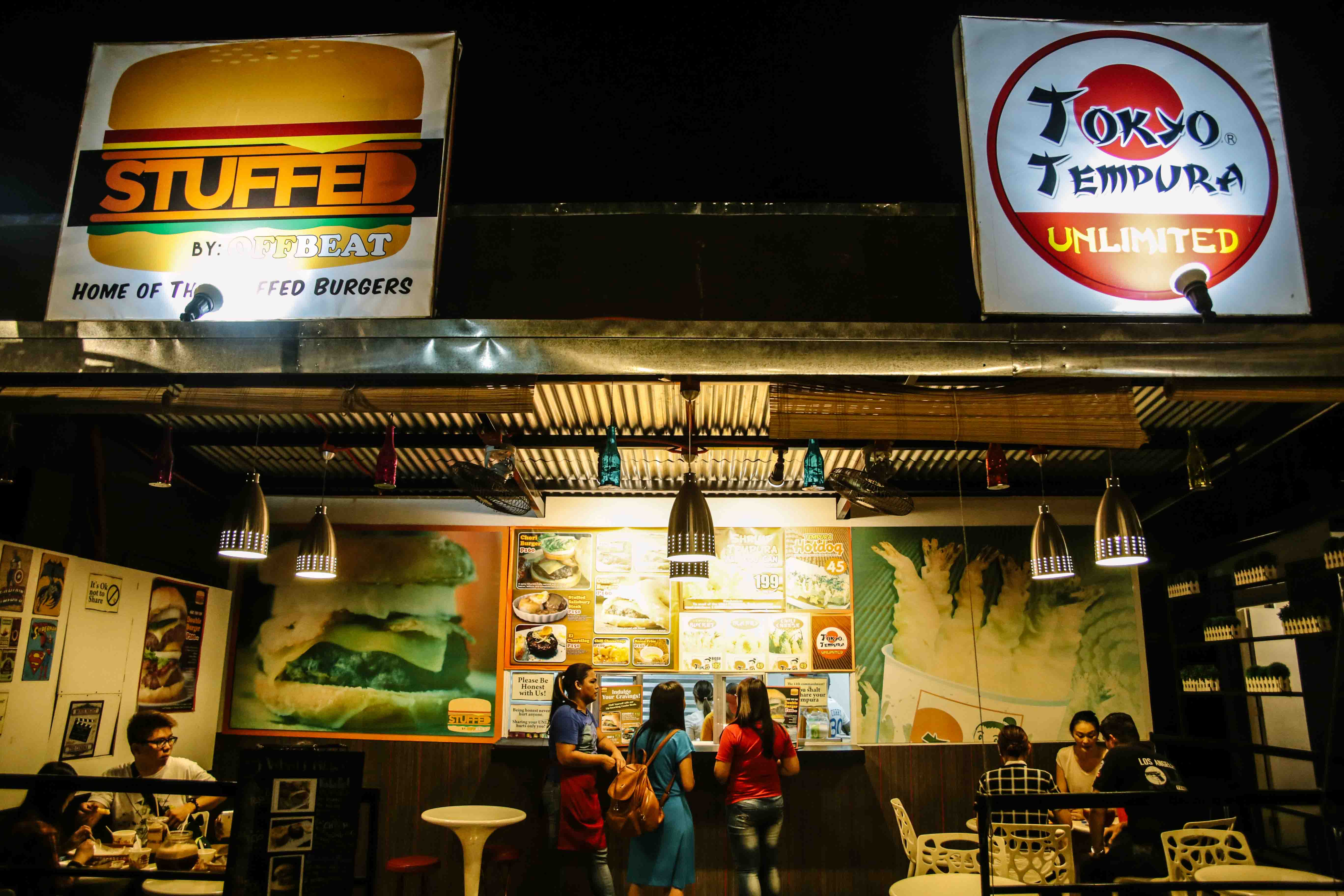 Inside Gastro Park Kapitolyo A look at all 15 food stalls