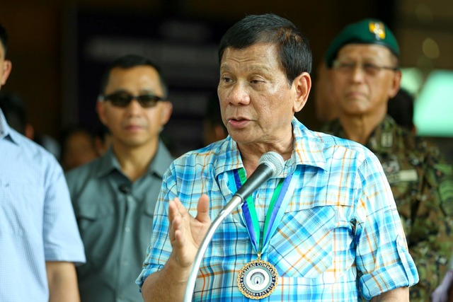 JOLO 'INVASION'? President Rodrigo Duterte warns he will 'invade' Jolo if the terror threat in the country spins out of control. Malacañang file photo 