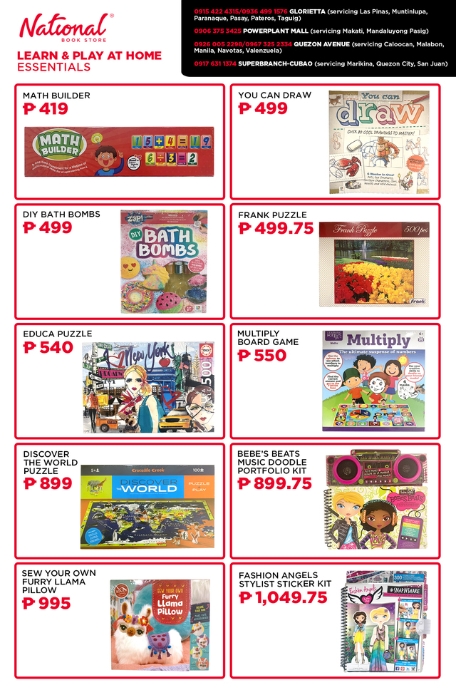 National Book Store reopens for delivery orders