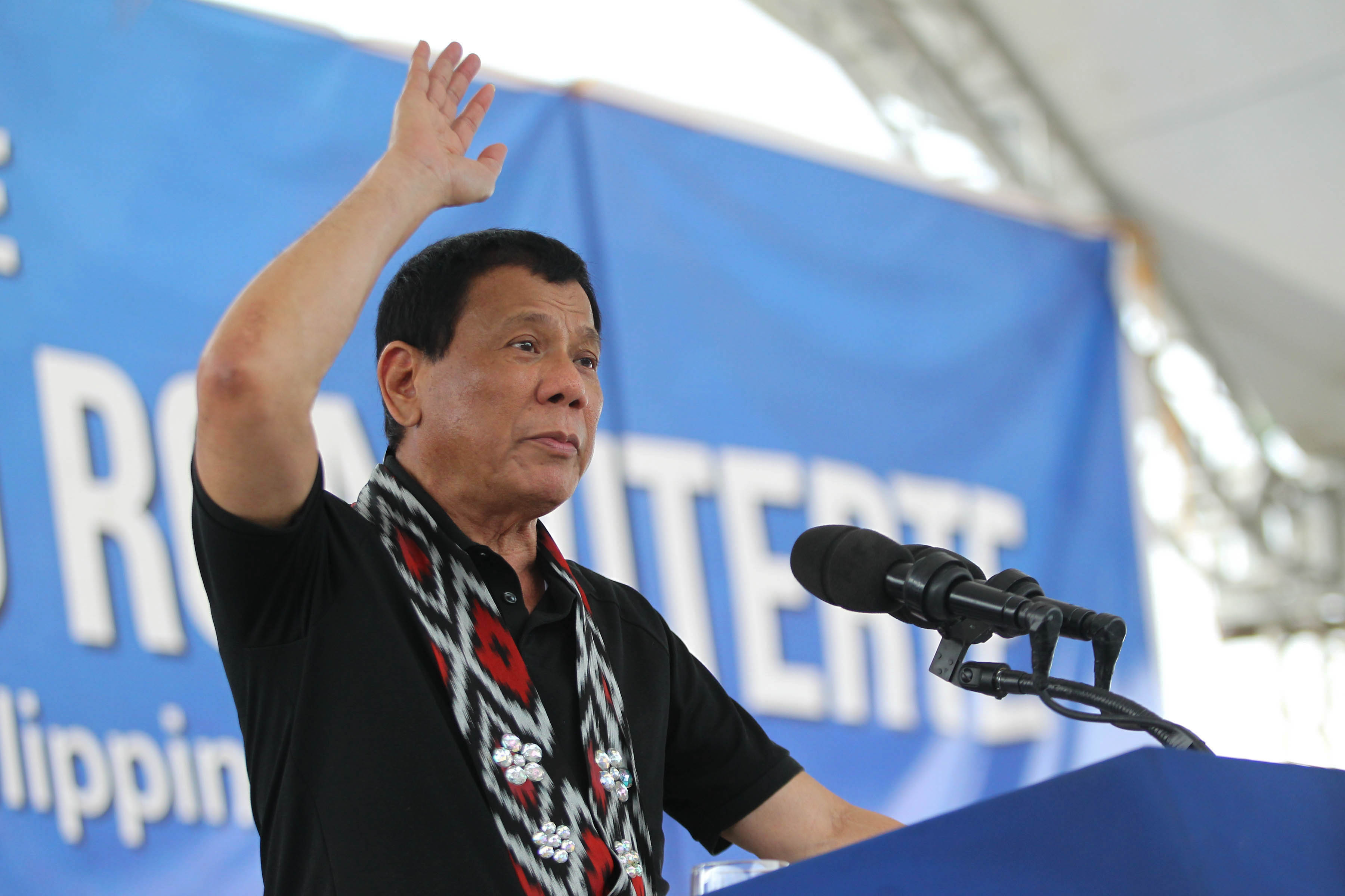 PEACE FOR MINDANAO. President Rodrigo Duterte frequently mentions historical injustices committed against Muslims in Mindanao. File photo by Simeon Celi Jr/Presidential Photo
