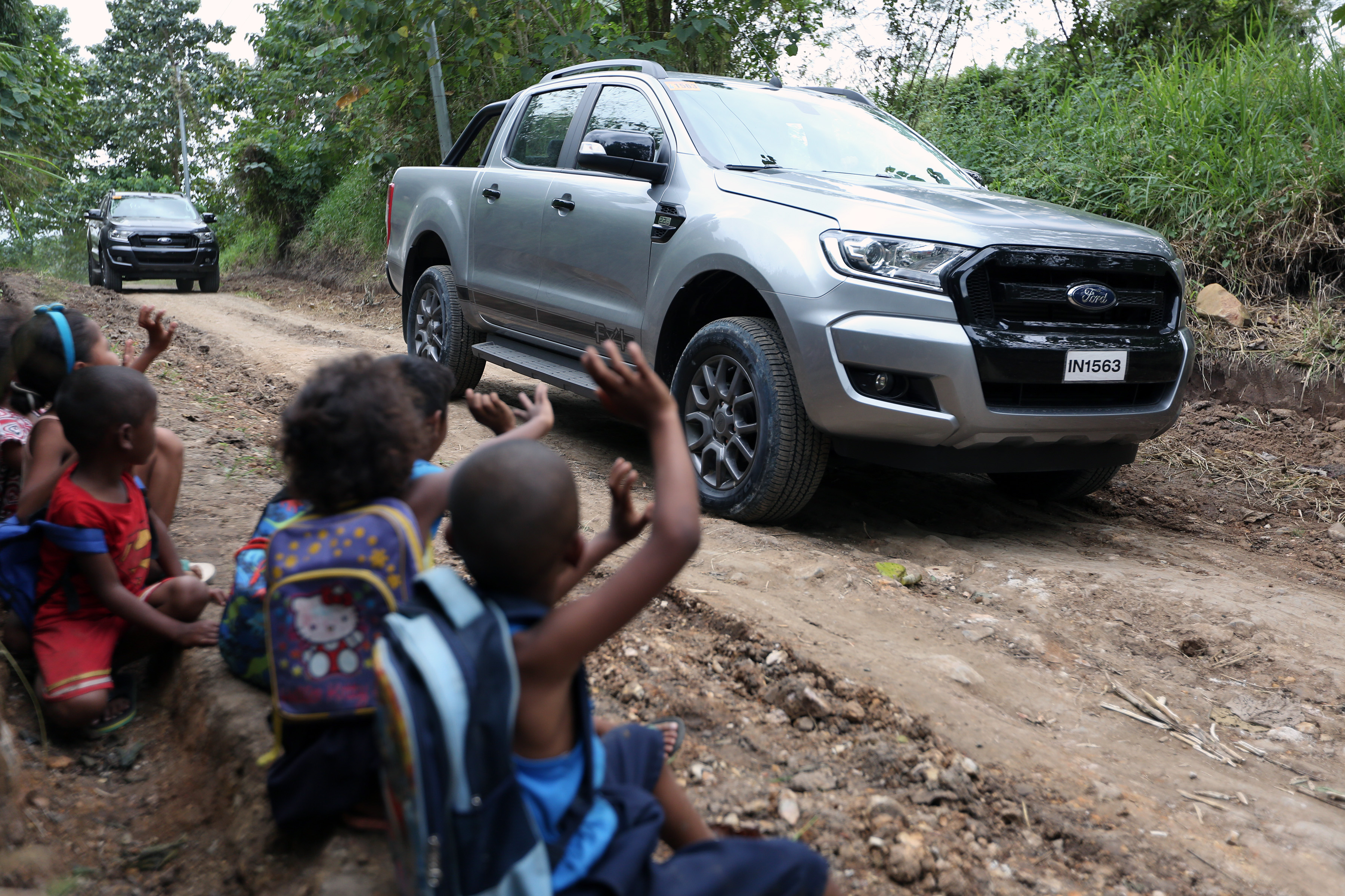 After a three-hour drive across mud, river, and stone, the MovePH team arrives in Sitio Bambang 