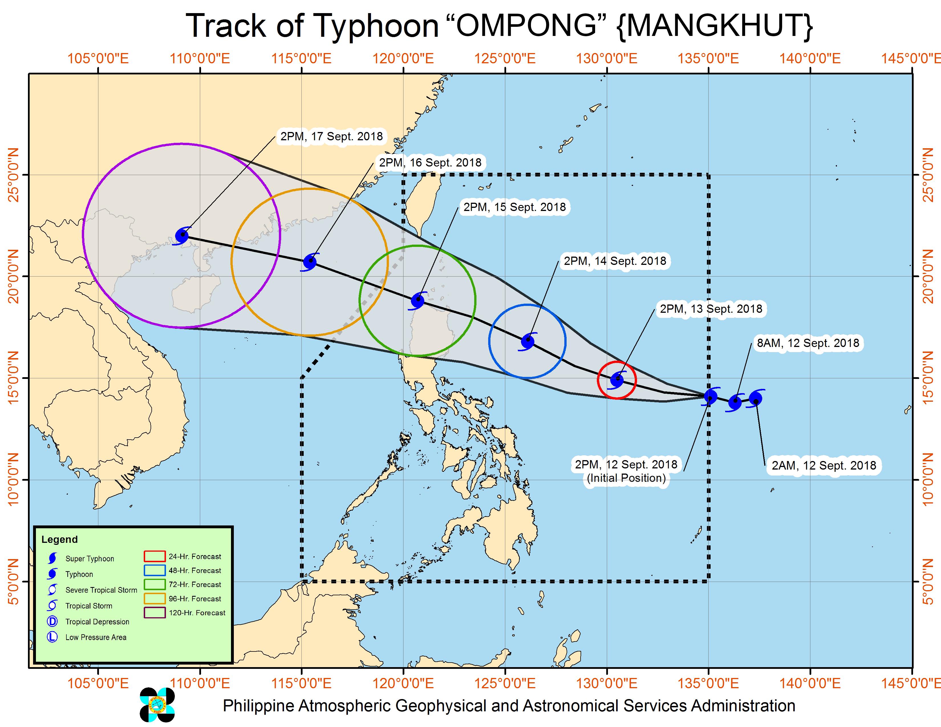 typhoon path philippines today        <h3 class=